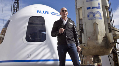 Jeff Bezos'tan yeni uzay hamlesi