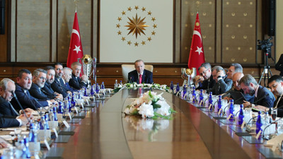 Cumhurbaşkanı Erdoğan, Trabzonspor Kulübü'nü kabul etti