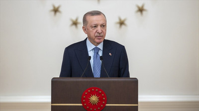 Erdoğan: 30 kilometre derinliğinde güvenli bir hat kurma kararımız bakidir