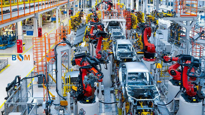 2022'de 1 milyon 352 bin 648 adet otomotiv üretildi