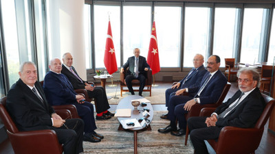 Erdoğan, Dünya Yahudi Kongresi Başkanı Lauder ile görüştü