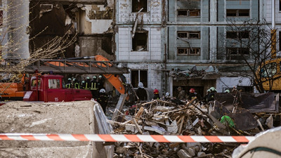 Rusya, Ukrayna'ya gece yoğun saldırılar düzenledi