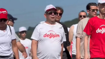 Tanju Özcan’ın Ankara'ya yürüyüşü devam ediyor