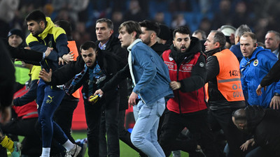 Trabzonspor - Fenerbahçe maçındaki olaylarda 12 gözaltı