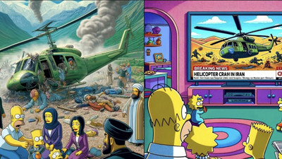 Gündem oldu, herkes bunu konuşuyor: Simpsonlar Reisi'nin öldüğü helikopter kazasını da bildi mi?