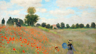 Monet'nin 'Gelincikler Tarlası'na aktivist dokunuş