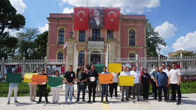 Edirne'de toplu taşıma zammına öğrencilerden protesto
