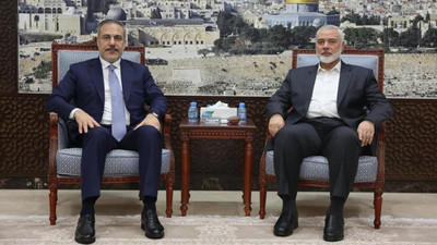 Dışişleri Bakanı Fidan ve Hamas lideri Haniye bir araya geldi