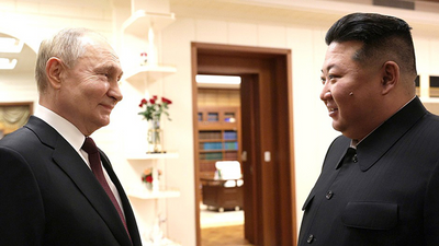 Rusya Devlet Başkanı Putin ile Kuzey Kore lideri Kim bir araya geldi