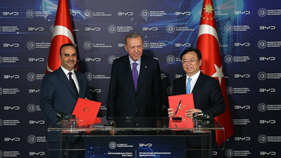 SON DAKİKA: Çinli BYD ile ortak yatırım anlaşması imzalandı