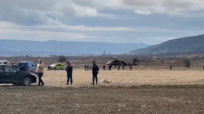 Isparta'da eğitim uçuşundaki askeri helikopter düştü: 5 şehidimiz var