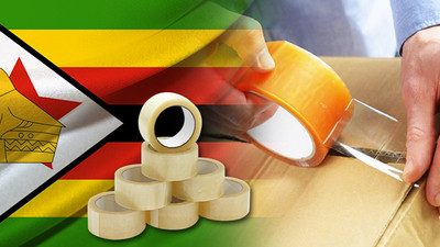 Zimbabve’de koliler Türk malı bantlarla paketlenecek