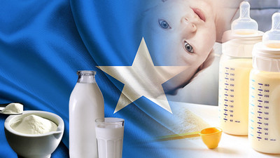 Somali bebekler için süt tozu mama satın alacak