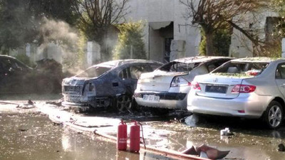 Araba otoparka 1 dakika önce girmiş