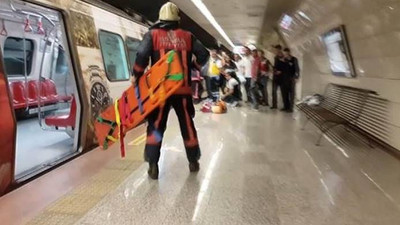 İntihar girişimi metro seferlerini durdurdu