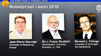 Nobel Kimya Ödülü 3 ismin
