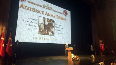 Beştepe'de Atatürk'ü anma töreni