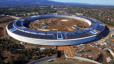 İşte Apple'ın uzay üssü kampüsü