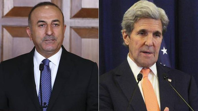 Çavuşoğlu ve Kerry Halep'i konuştu