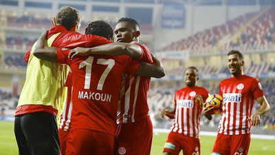 Antalyaspor sahasında Kasımpaşa'yı mağlup etti
