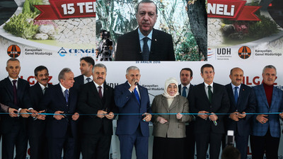 Ilgaz Tüneli törenle açıldı