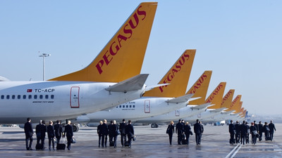 Pegasus'un yolcu sayısı arttı