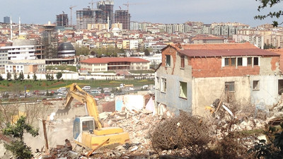 "Kentsel dönüşümün yıkım maliyeti 5 milyar lira"