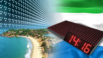 Reklamcılık malzemelerine Sierra Leone ilgisi