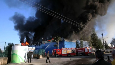 Mobilya fabrikasında yangın