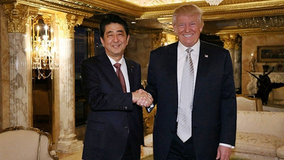 Trump, Japonya Başbakanı ile görüşecek