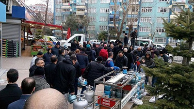 Samsun’da uzun tüp kuyrukları oluştu