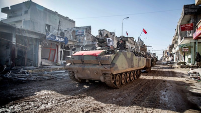 El Bab'da 1 asker şehit oldu