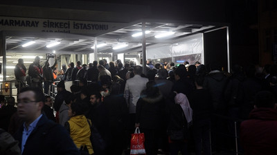 Marmaray seferlerine açıklama
