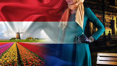 Hollandalı müşteri tesettür giyim ürünleri satın alacak