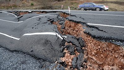 Zonguldak'ta heyelan