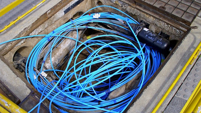 Fiber optik ağı, karayolu ağını 4'e katladı