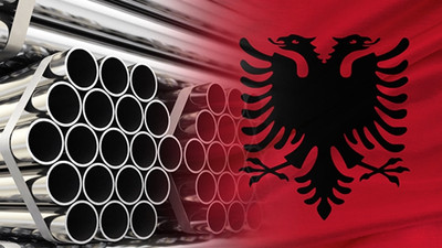 Arnavutluk için çelik boru ithal edilecek