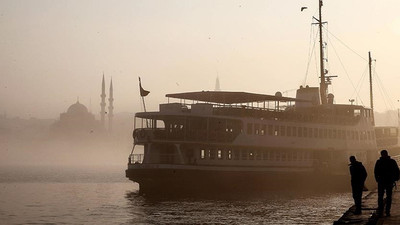 İstanbul'da ulaşıma sis engeli