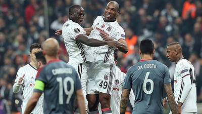 Beşiktaş çeyrek finalde