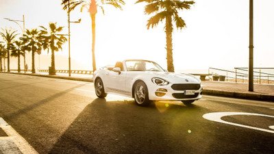 Fiat 124 Spider İstanbul Autushow'da