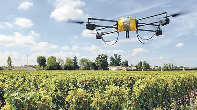 Dronelar işleri kolaylaştırmaya başladı