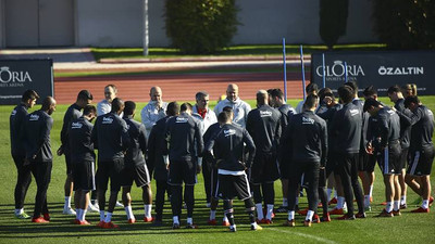 Beşiktaş'ın Antalya kampından kareler