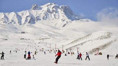 Erciyes'te kış turizmine Rus turist bereketi