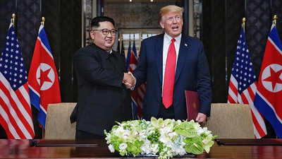 Trump: Kim ile tekrar görüşmeyi dört gözle bekliyorum