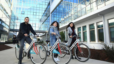 İstanbul Sağlık Müdürlüğü’nden İstanbul Şehir Üniversitesi’ne 200 bisiklet
