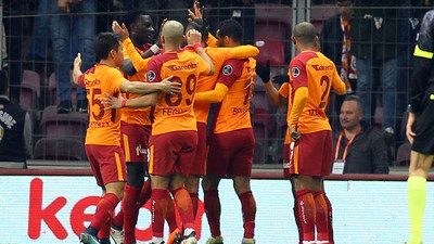 Galatasaray'dan bol gollü galibiyet