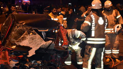 İstanbul'da ölümlü, zincirleme trafik kazası