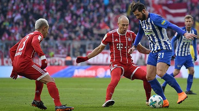 Bayern Münih 10 hafta sonra puan kaybetti