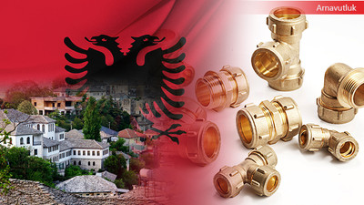 Arnavutluk firması pirinç fitting talep ediyor