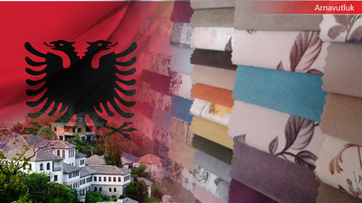 Arnavut firma ev tekstili kumaşları ithal edecek
